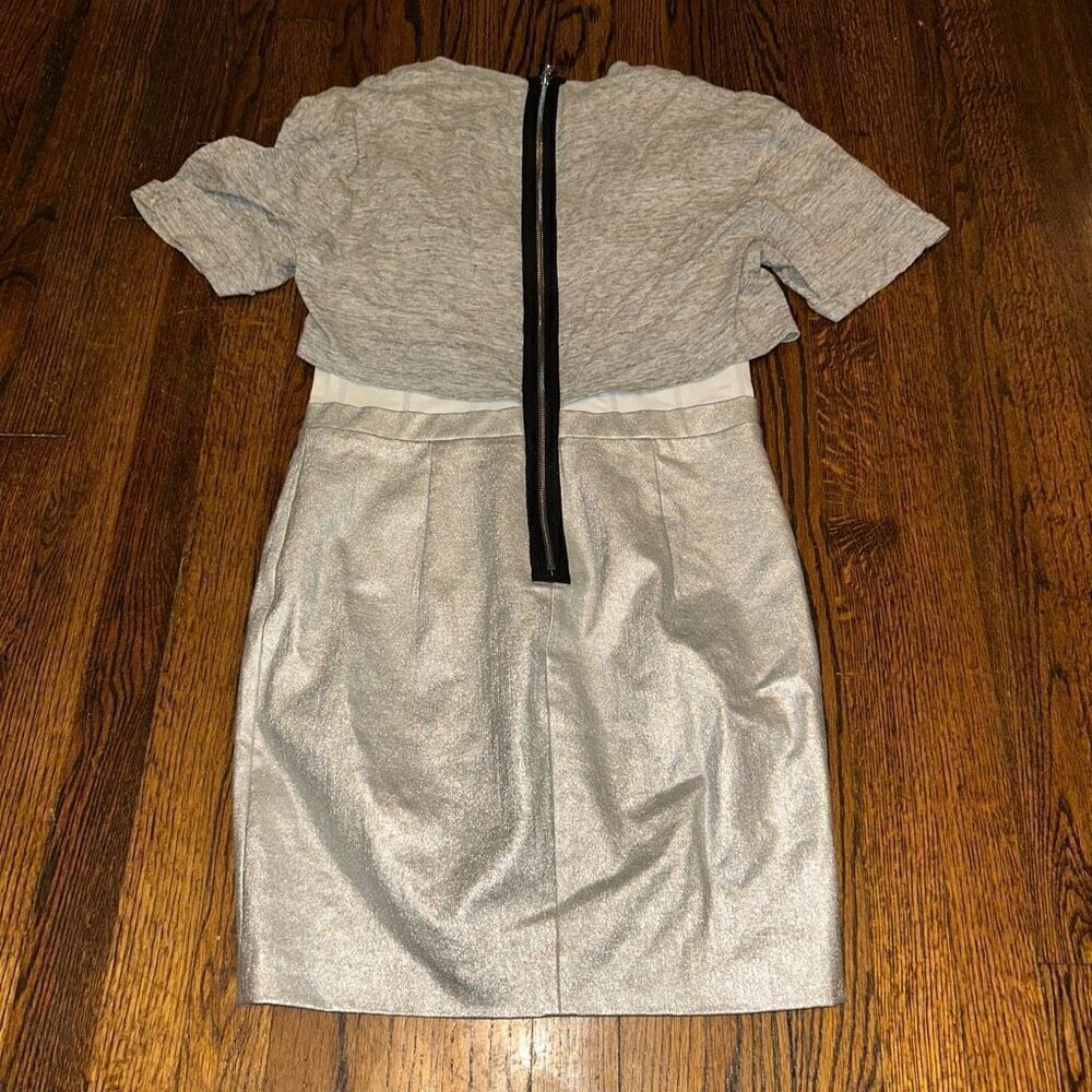 RTA Naomi Dress in Sound Silver - Picture 5 of 8